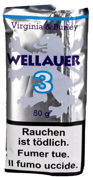 WELLAUER`S NR. 3 VIRGINIA & BURLEY 50G