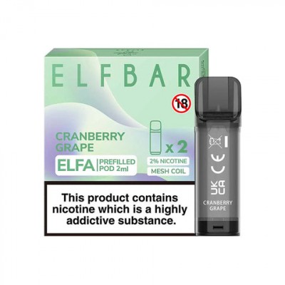 ELF BAR ELFA PREFILLED POD 2ML