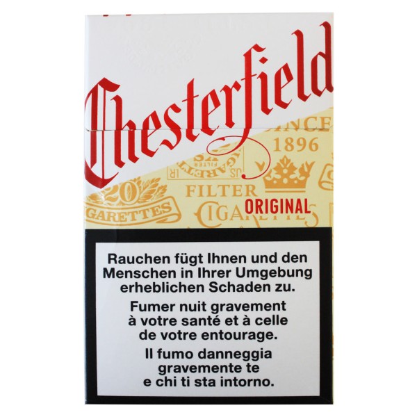 CHESTERFIELD ORIGINAL BOX