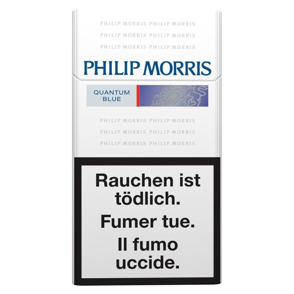 PHILIP MORRIS QUANTUM BLUE 100 BOX