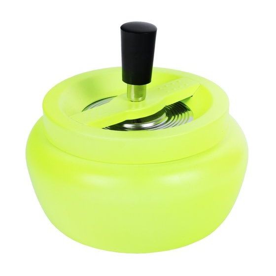 DREHASCHER HUGE NEON GELB MATT 13CM