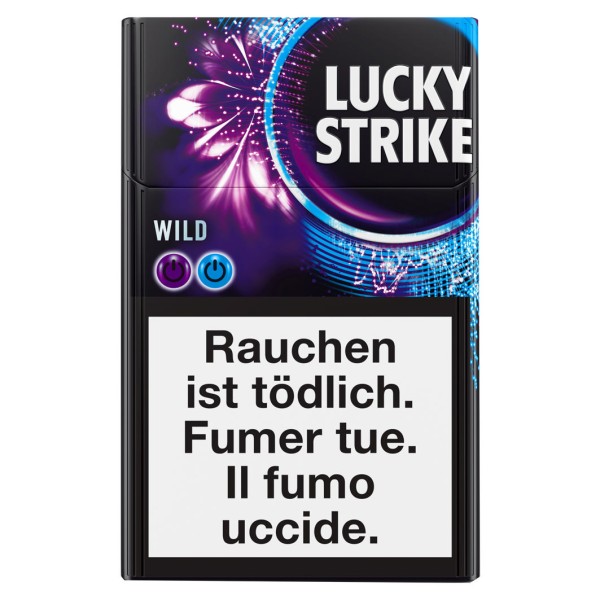 LUCKY STRIKE WILD DOUBLE CAPSULE BOX