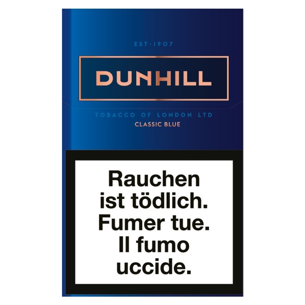 DUNHILL CLASSIC BLUE BOX