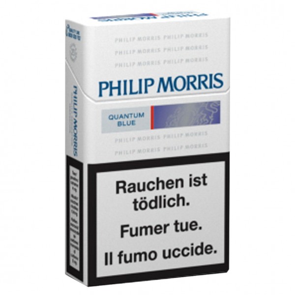 PHILIP MORRIS QUANTUM BLUE BOX