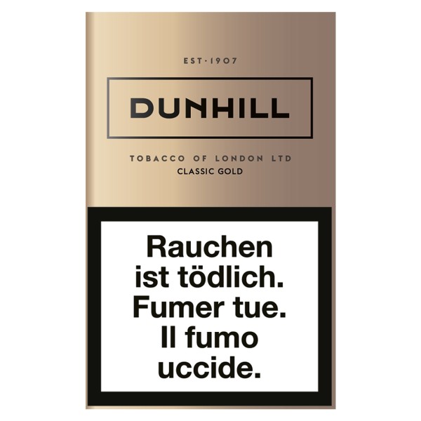 DUNHILL CLASSIC GOLD BOX