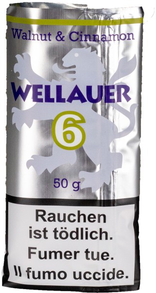 WELLAUER`S NR. 6 WALNUT & CINNAMON 50G